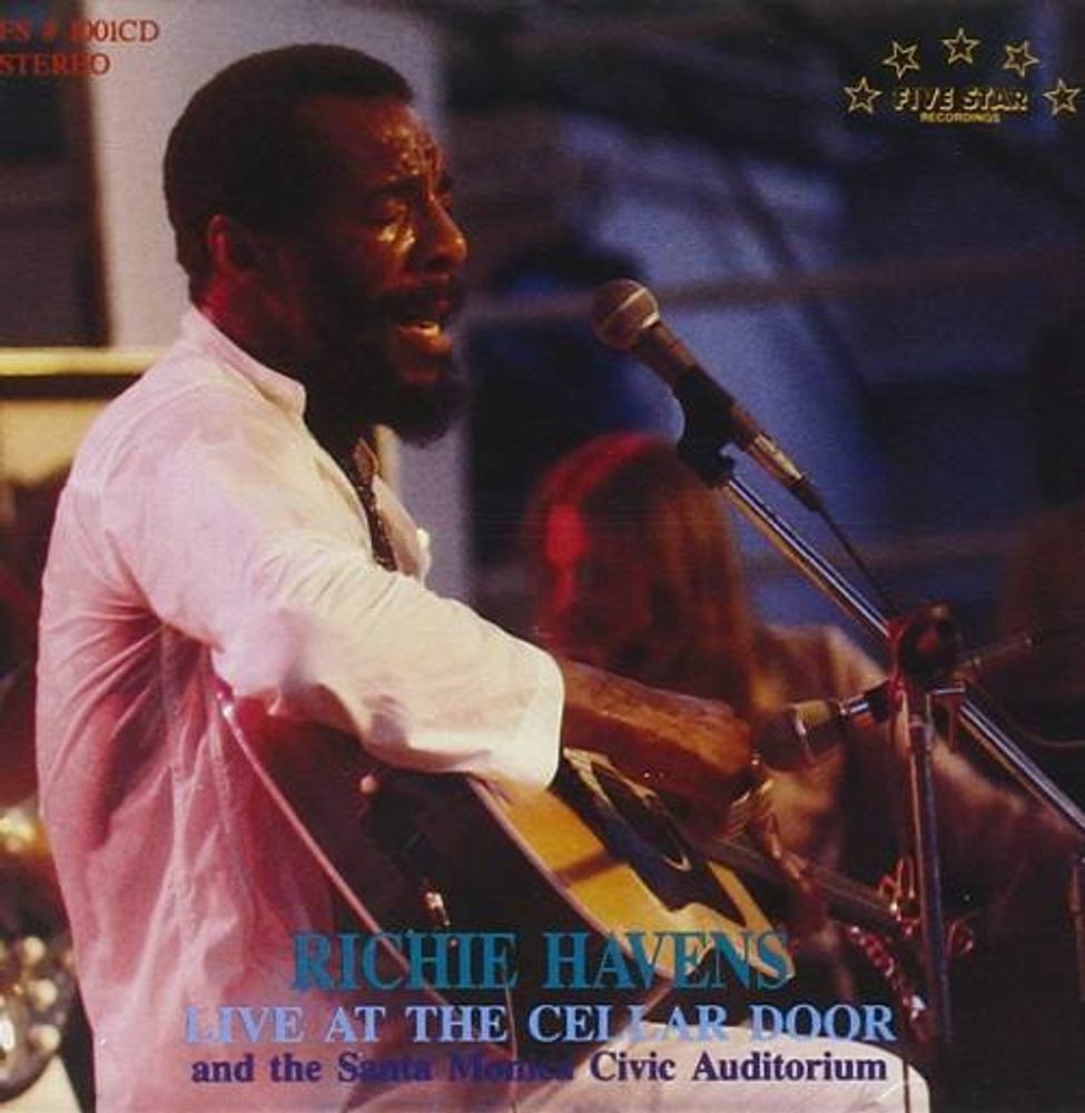 

Диск CD Live At The Cellar Door & The Santa Monica Civic Auditorium - Richie Havens