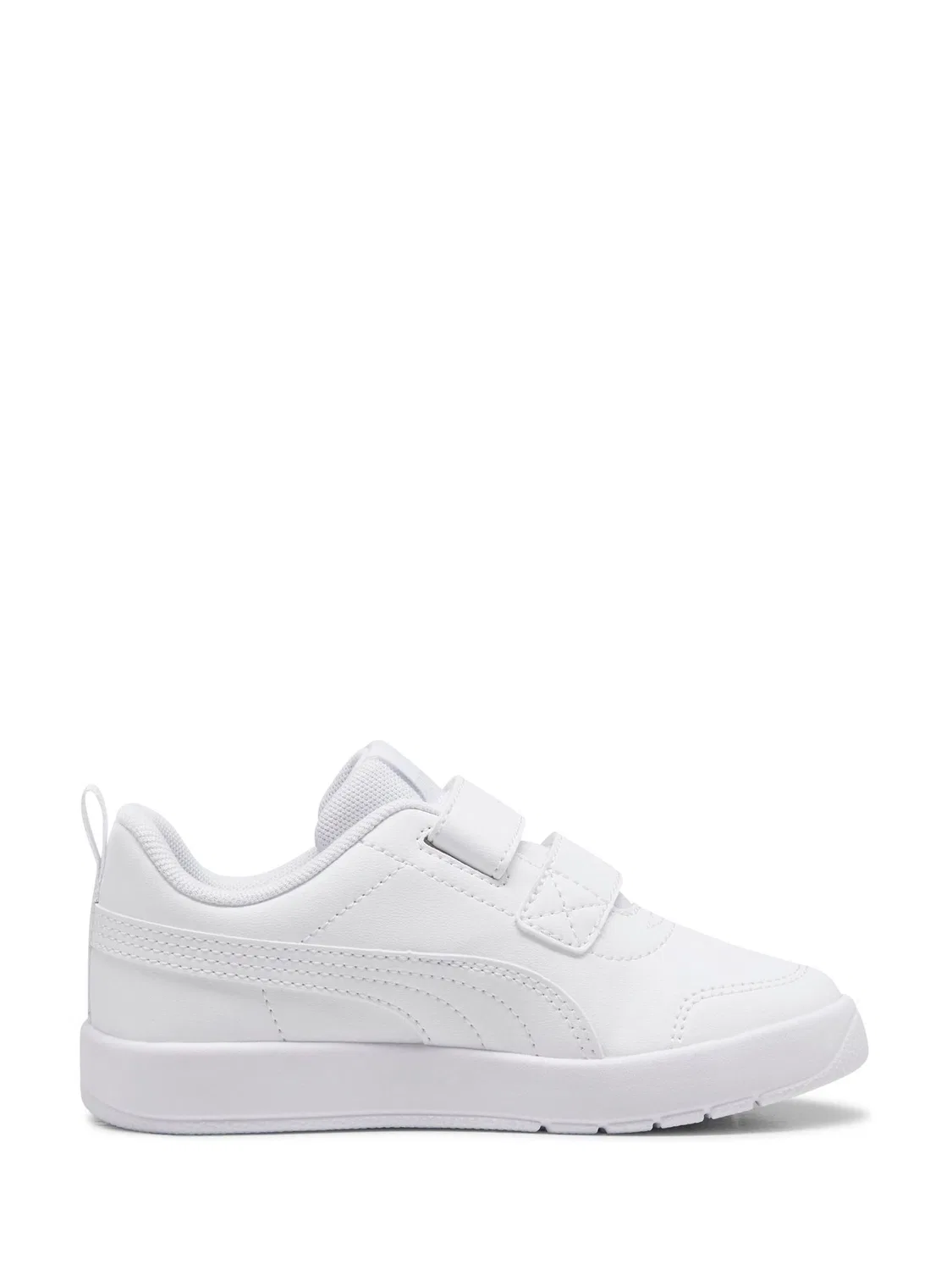 Кроссовки детские Courtflex V3 Puma, Off White — фото 2