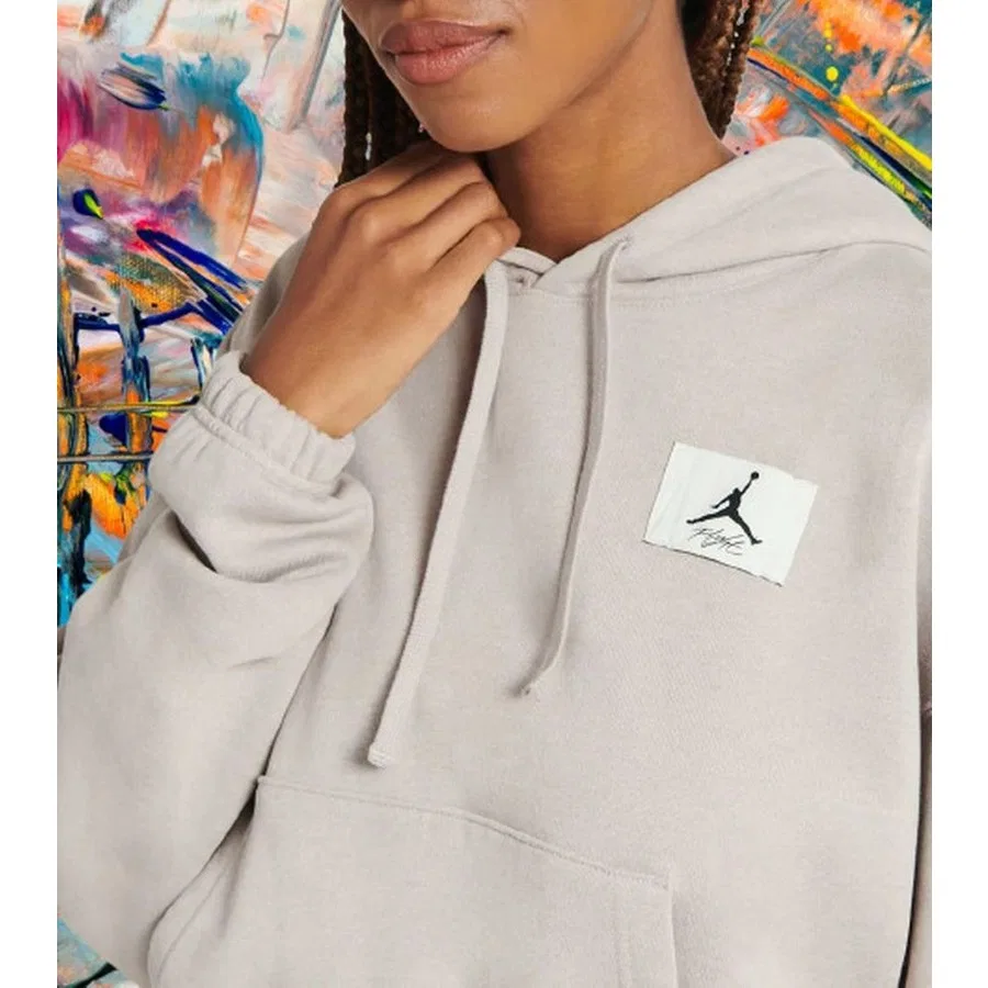 Женский свитшот с капюшоном Jordan Essential Fleece Hoodie Nike, Разноцветный — фото 3