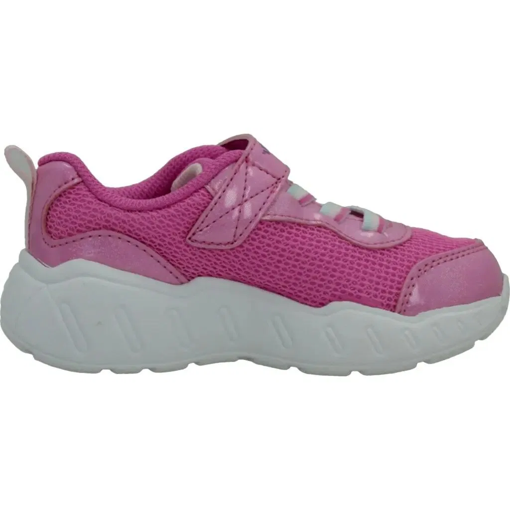 Детские кроссовки с принтом Play Scene - Fun Squ Skechers, Rosa — фото 4