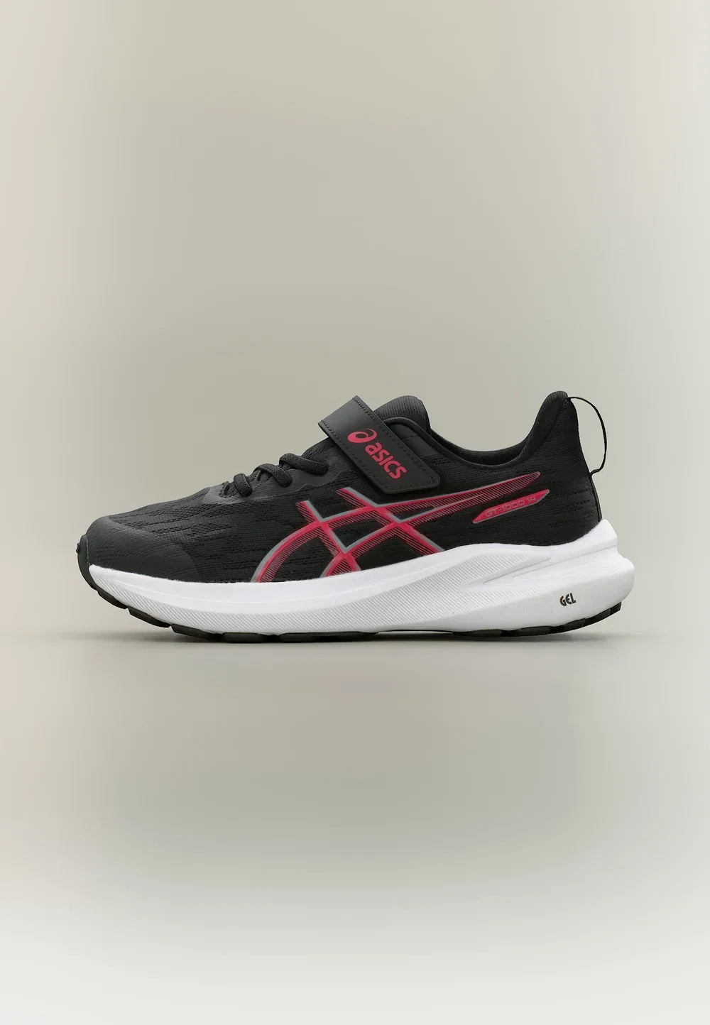 Gt 1000 14 унисекс - кроссовки для бега по улицам Asics, Black/Speed Red