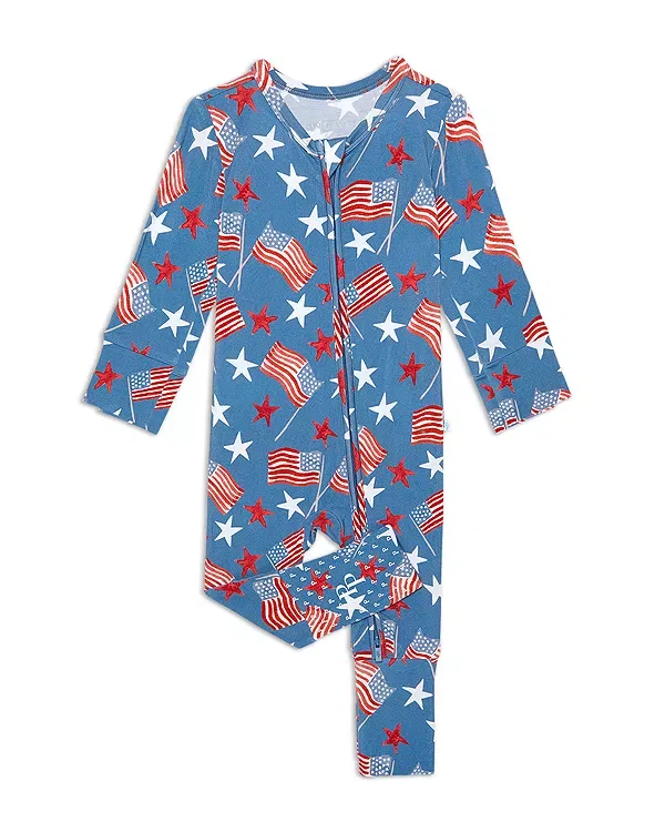 Детский комбинезон-слип с длинным рукавом Sam Convertible One Piece Coverall Posh Peanut, синий