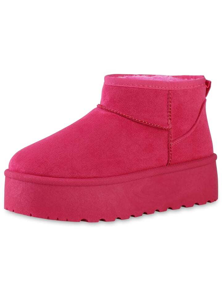 

Ботильоны VAN HILL Plateau Boots Allison, фуксия