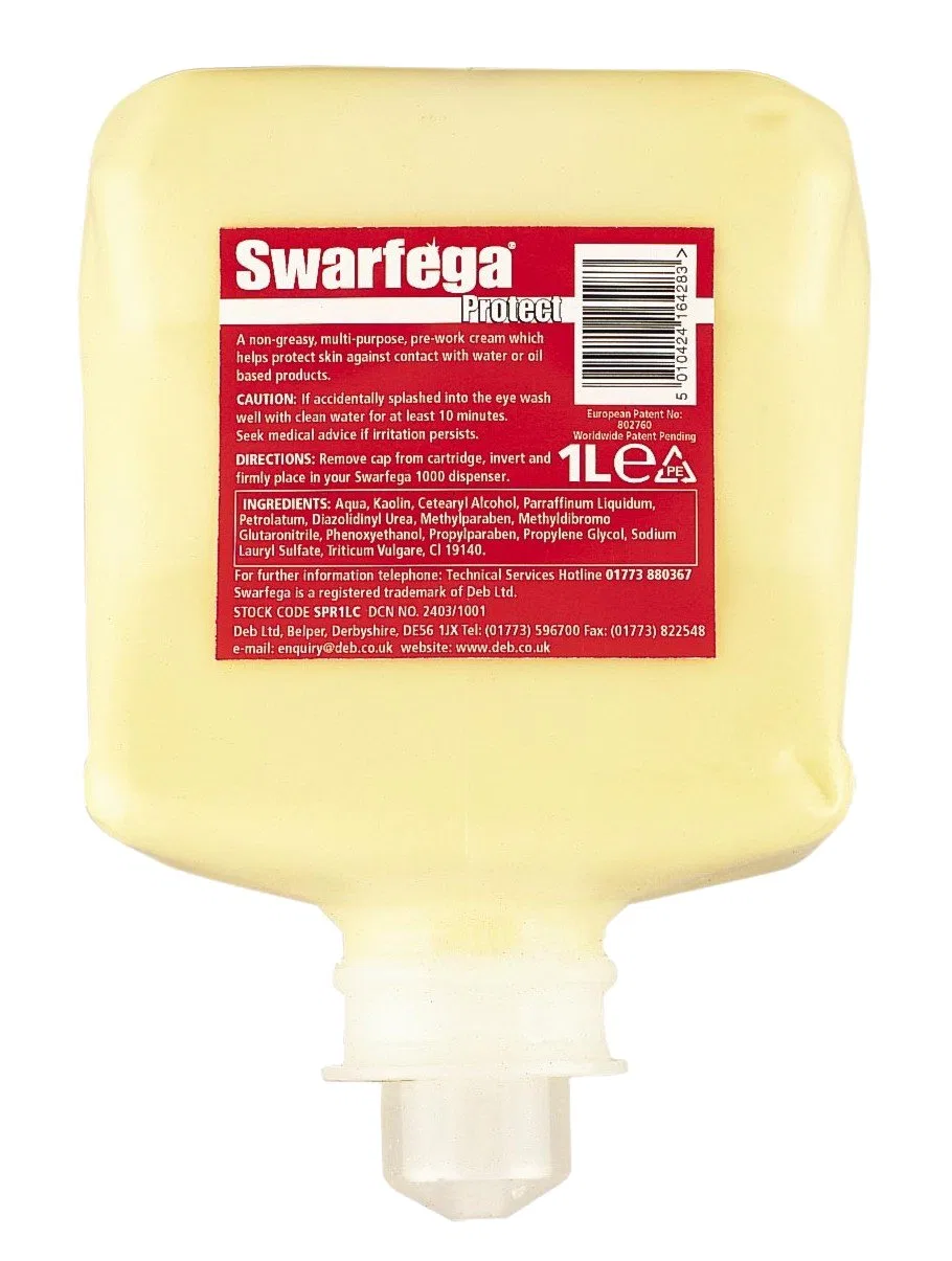 Защитный крем для рук Swarfega Protect, 1 л