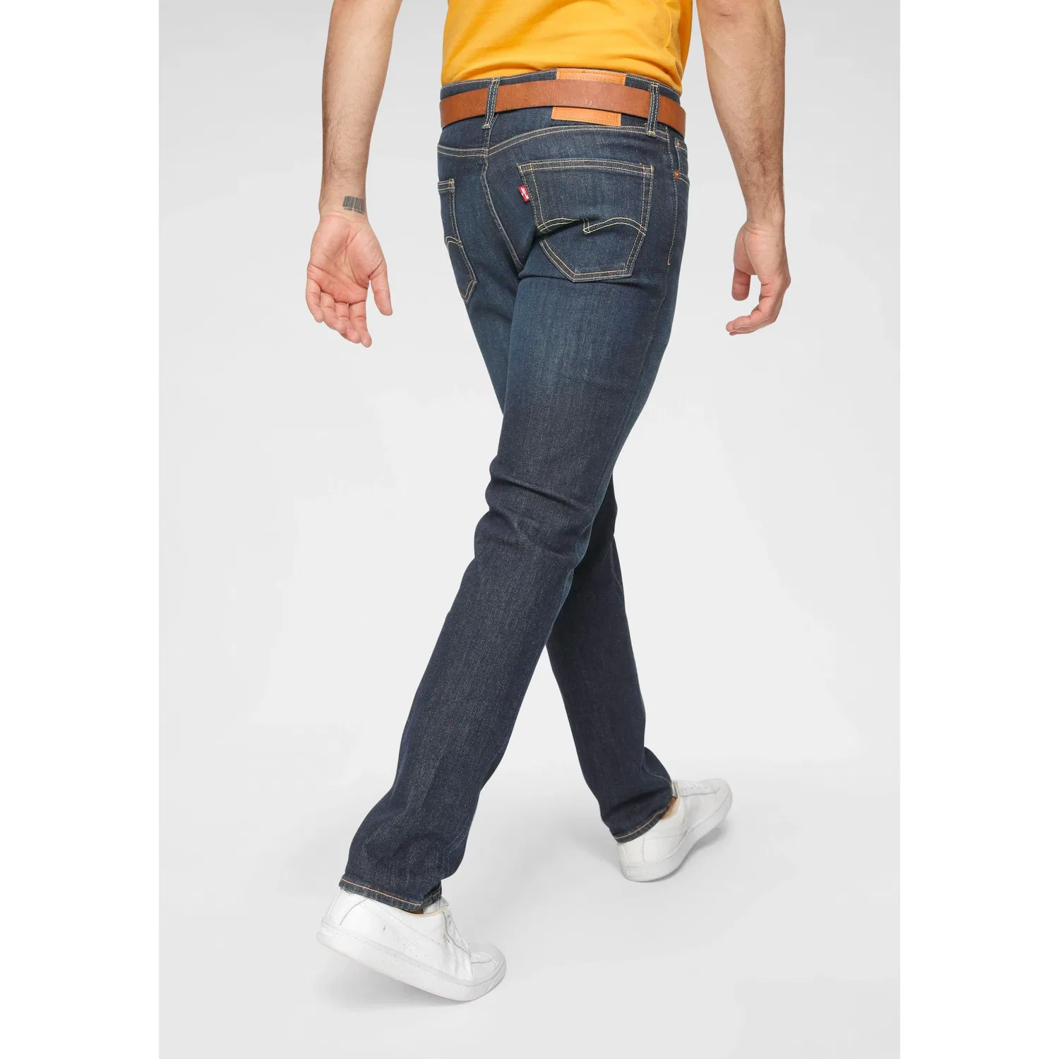 Мужские облегающие джинсы с эффектом стрейч Levi's, Blue — фото 2