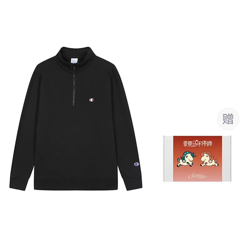 Детский свитшот унисекс с подарком в комплекте Champion, Oat Beige-26 — фото 3