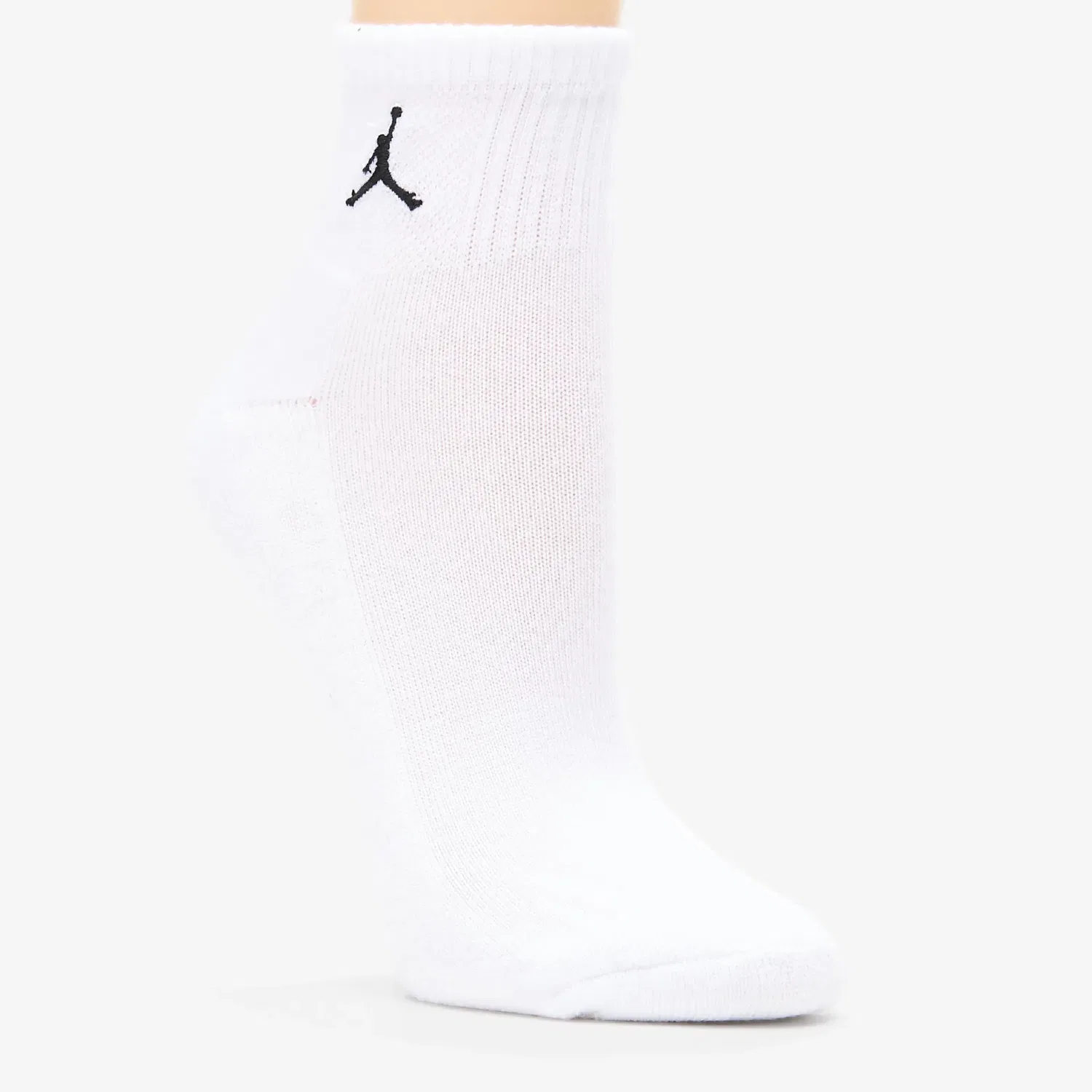 Набор из 6 средних повседневных носков до щиколотки Jordan, Gym Red/Black — фото 3