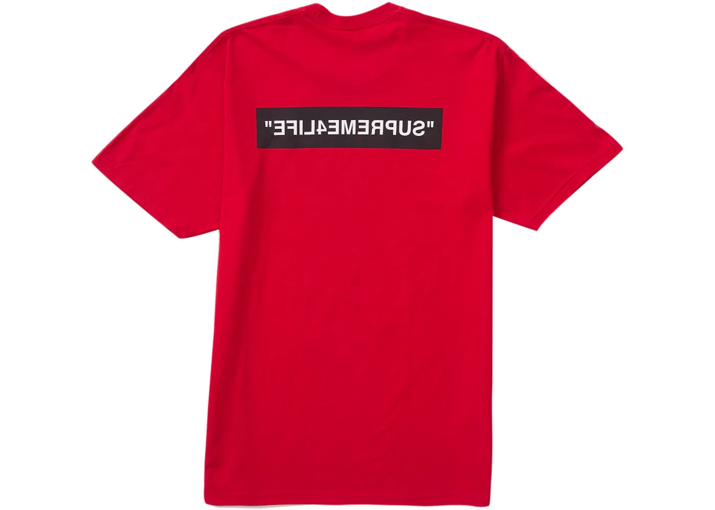 Мужская футболка Supreme 4 Life Tee Supreme, Red