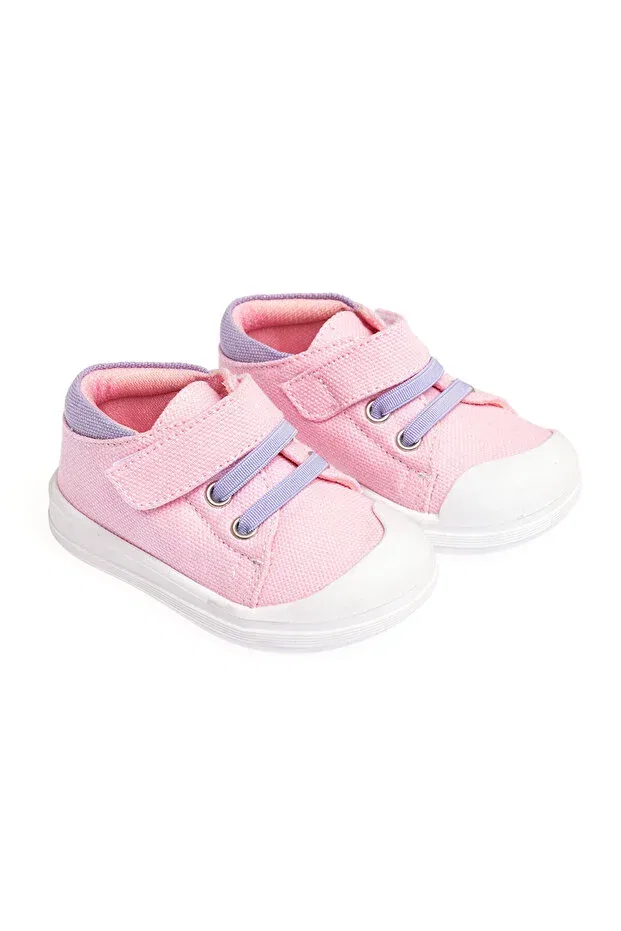 Детские тапочки для девочек с липучкой Hellobaby Ebebek Hello Baby, Pink