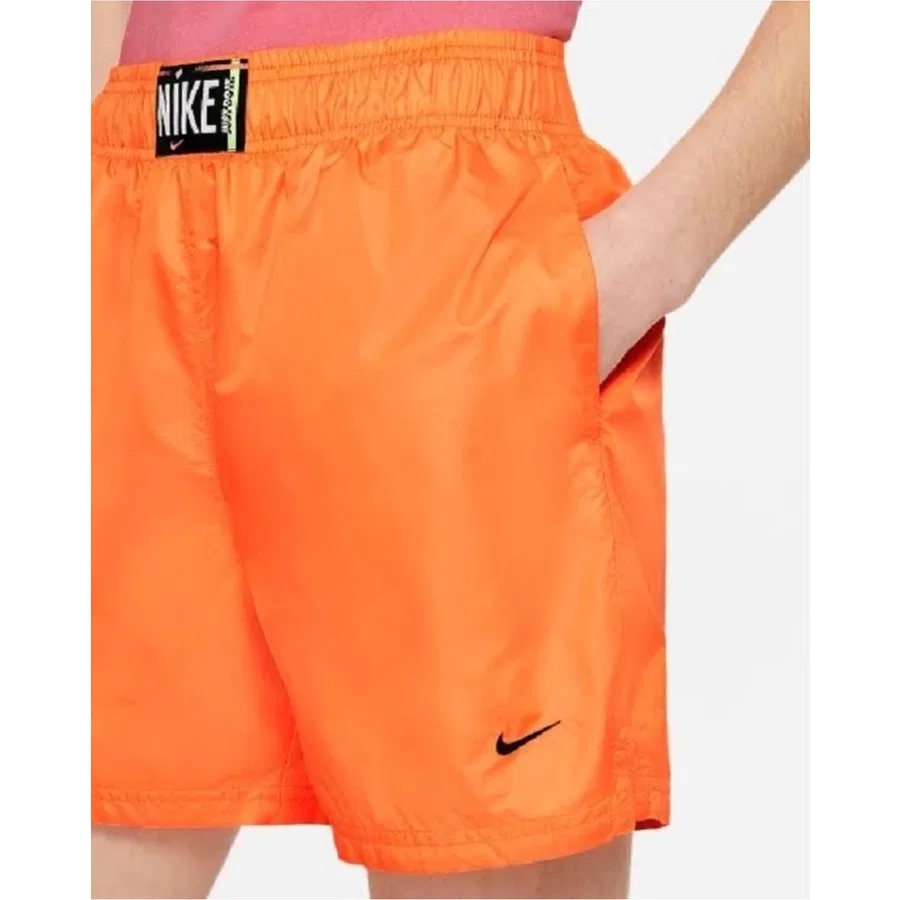 Шорты спортивные с принтом Nike Sportswear, Оранжевый — фото 2