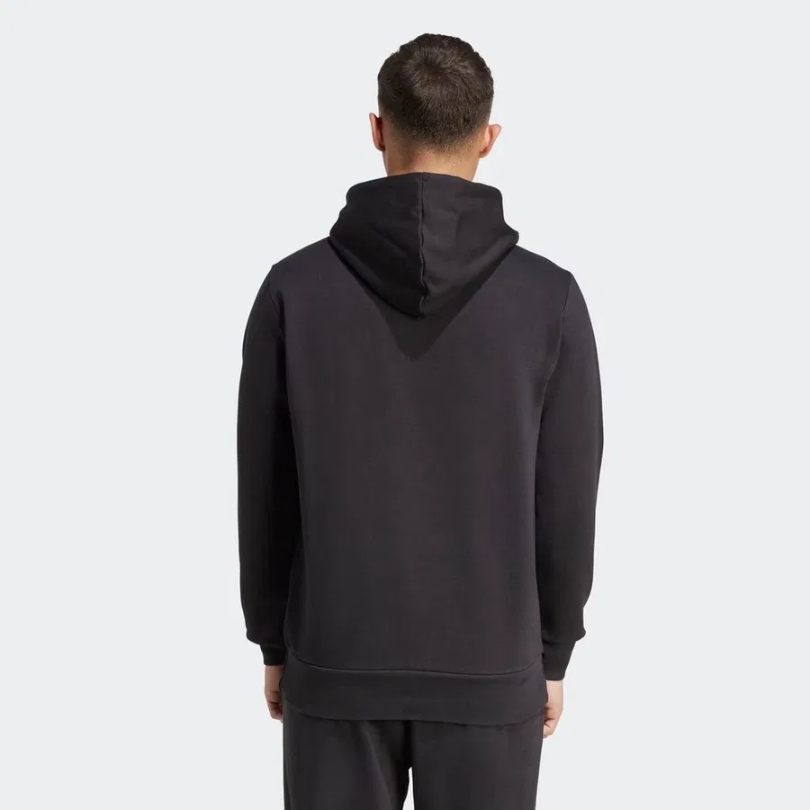 Мужской свитшот с капюшоном и принтом Camo 3b HD adidas, Черный — фото 2