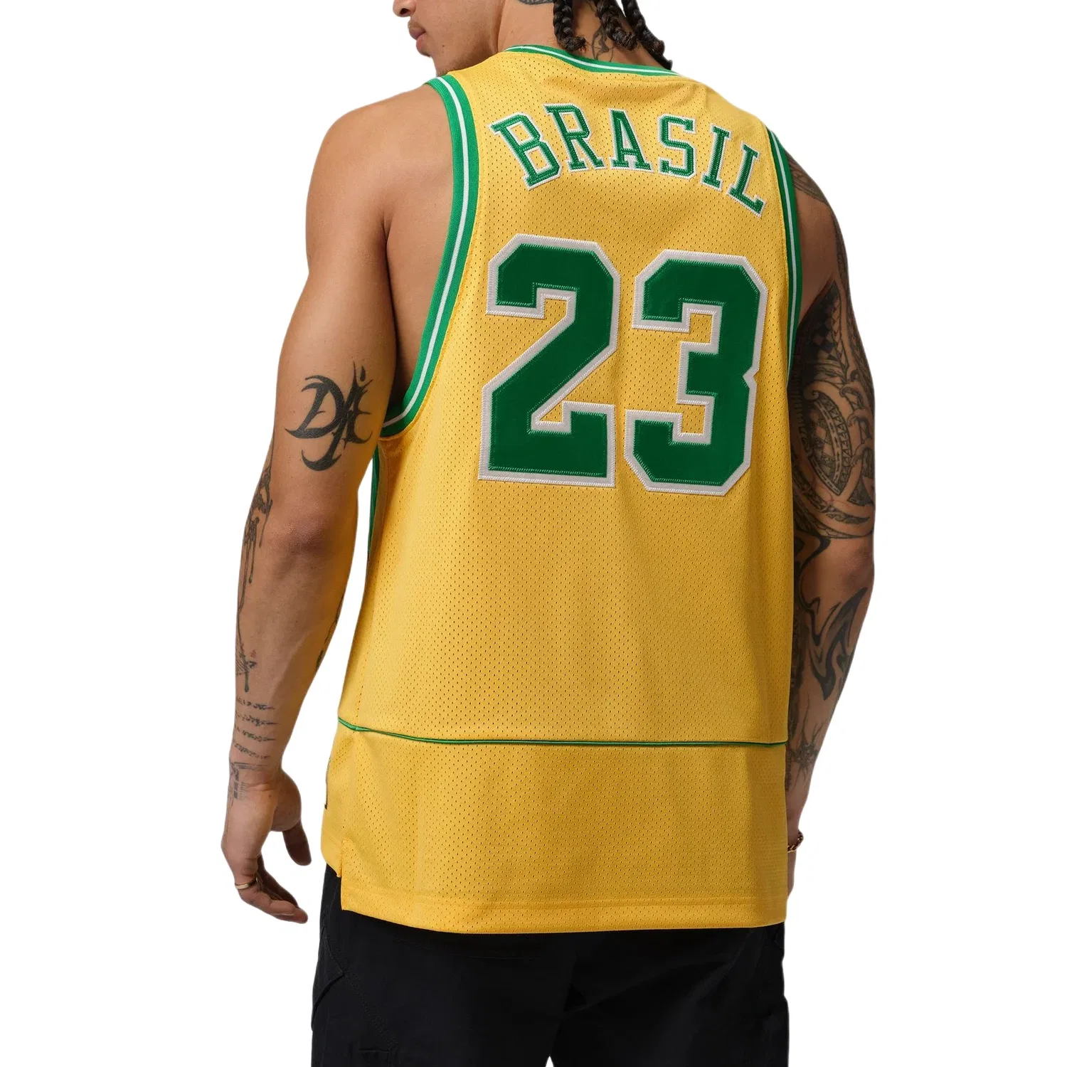 Мужская футболка-джерси Varsity Maize Lucky Green Jordan, желтый — фото 2