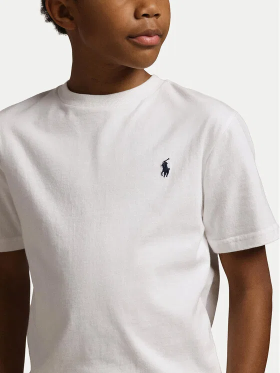 Футболка regular fit Ss Cn Polo Ralph Lauren, белый — фото 3