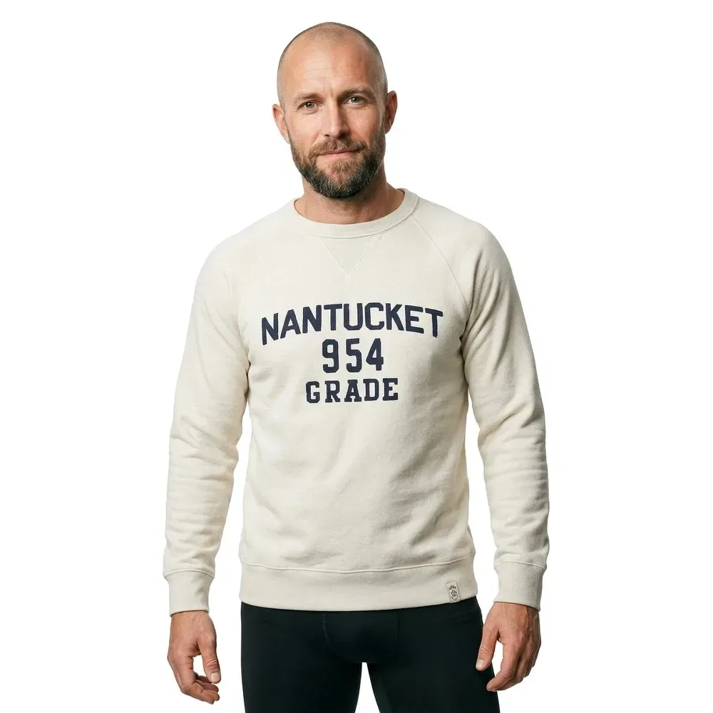 Свитшот Vintage Applique Superdry, бежевый — фото 3