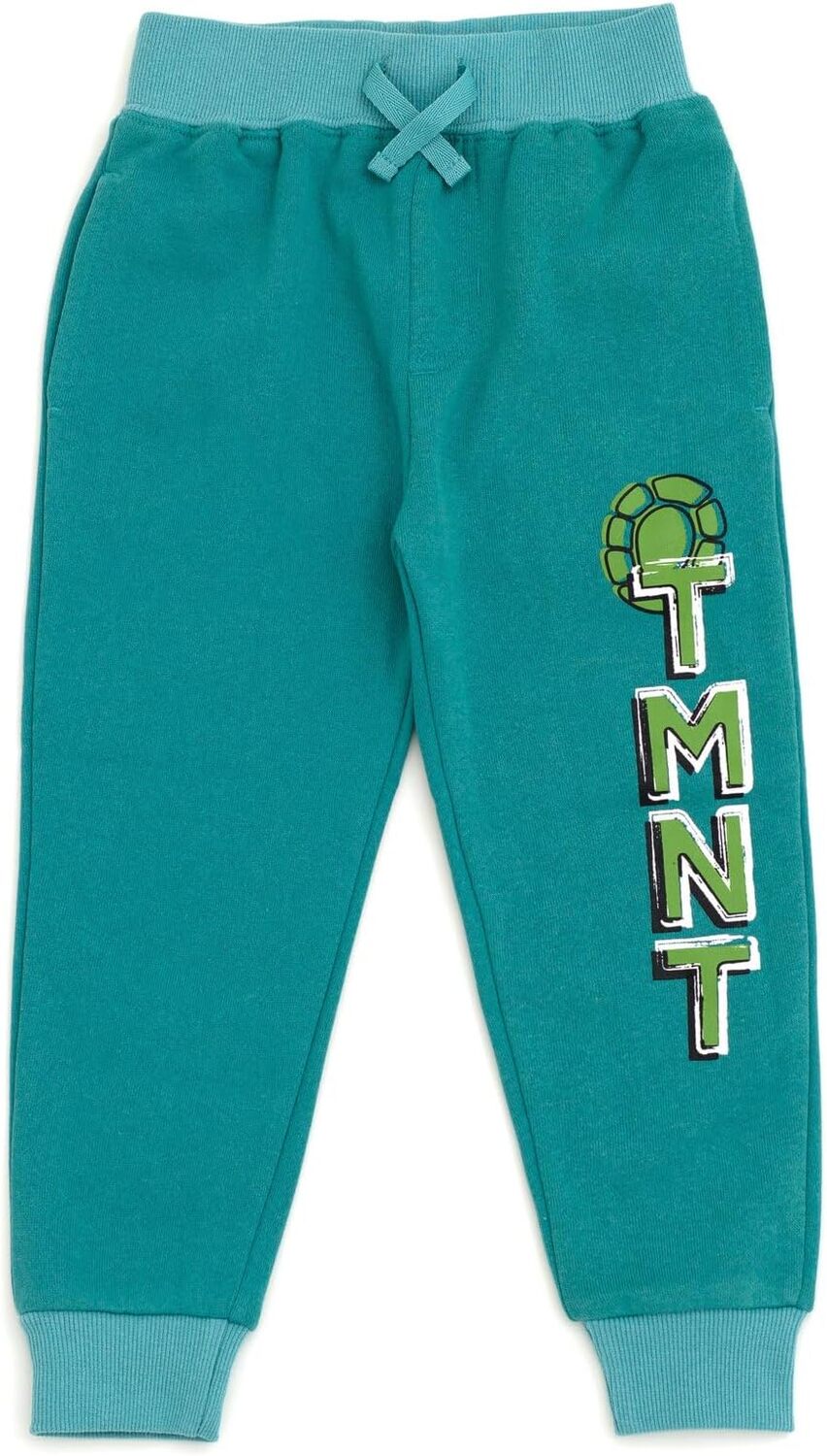Детский флисовый костюм Teenage Mutant Ninja Turtles, Hoodie And Pants, 2 предмета, бирюзовый — фото 3