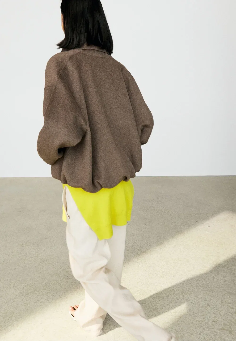 Летняя куртка Massimo Dutti, Mottled Brown — фото 3