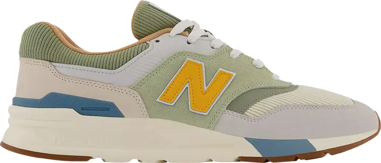 

Кроссовки New Balance 997H 'Olive Leaf Sunflower', зеленый