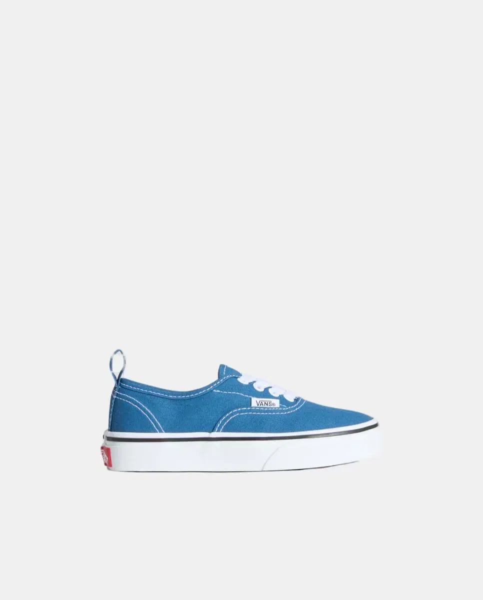 Детские кеды для мальчиков с эластичными шнурками Vans, Azul Marino