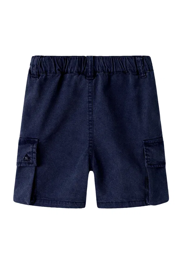 Шорты из лиоцелла Cargoshorts baggy fit - shorts Name It, синий — фото 4
