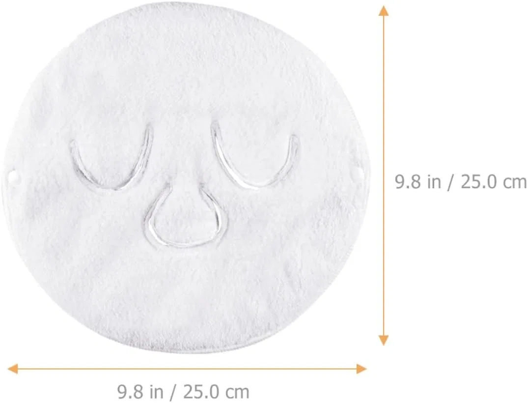 Салфетки для лица из кораллового флиса, 2 шт, HAKIDZEL, Beige — фото 2