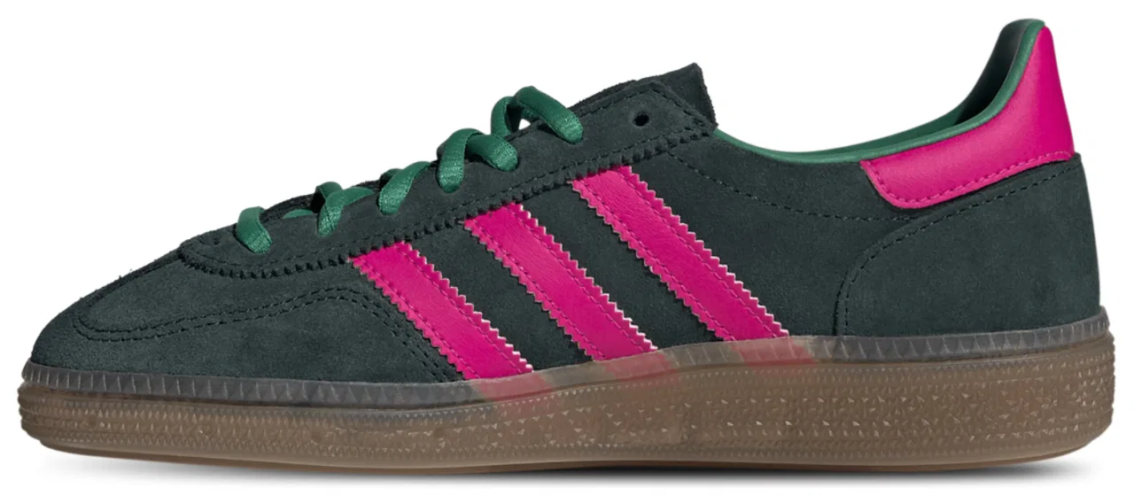 Кроссовки для мальчиков Handball Spezial Adidas, цвет Gum/Shock Pink/Aurora Ivy — фото 2