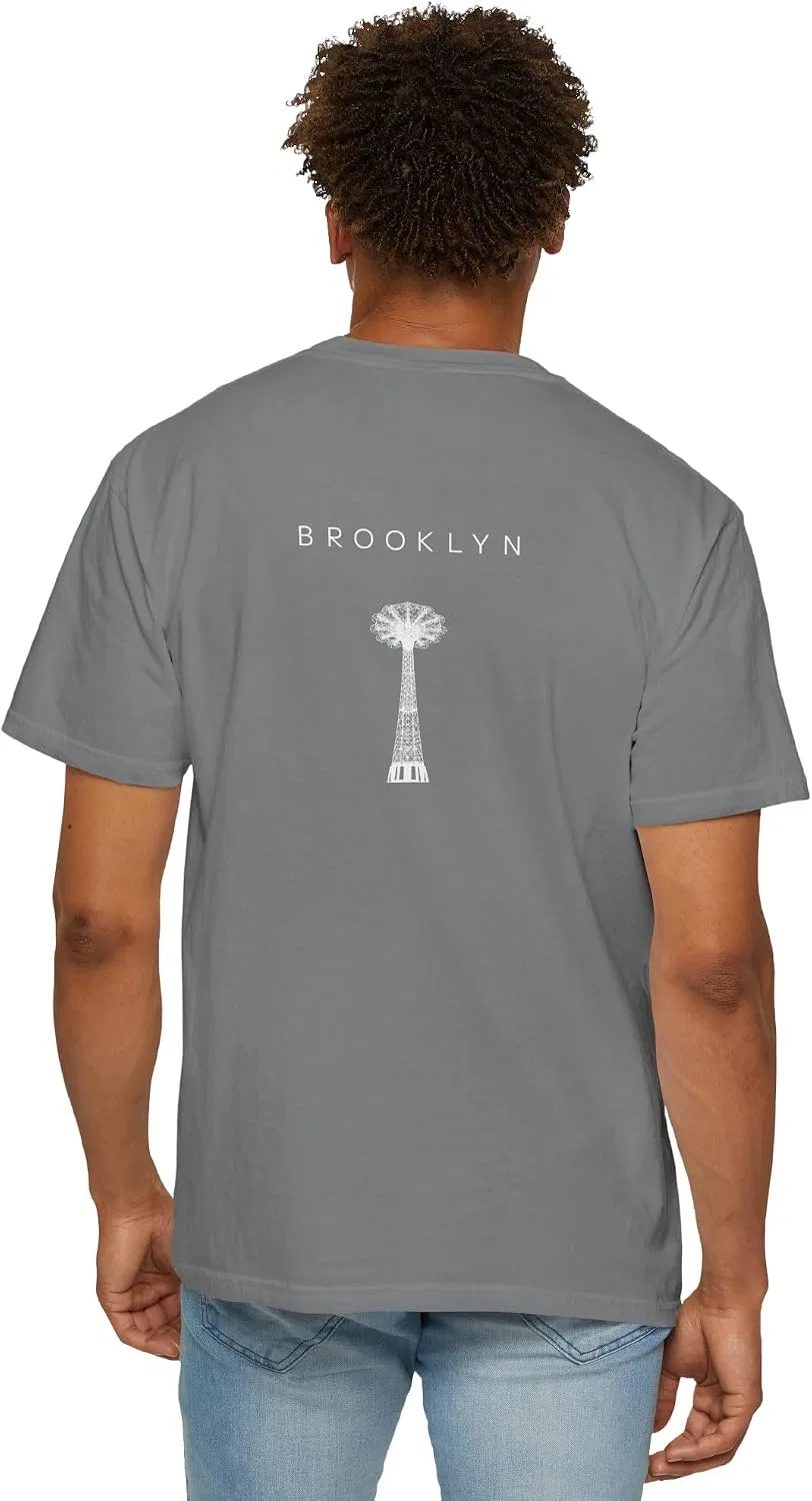 Женская футболка с принтом Parachute Ride Comfort Colors, Grey