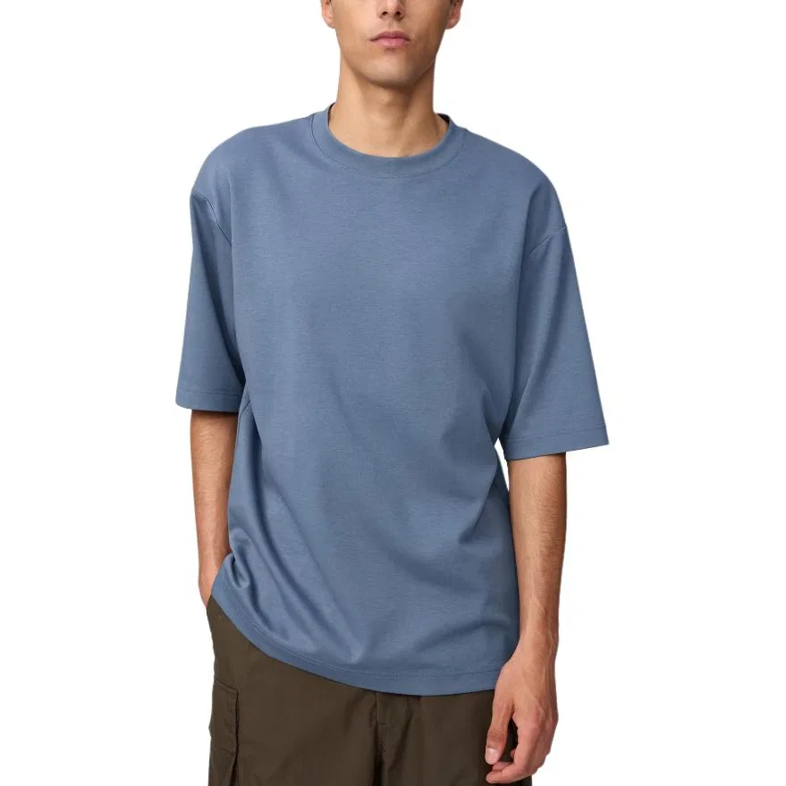 Мужская футболка с круглым вырезом UNIQLO U Collection, Синий