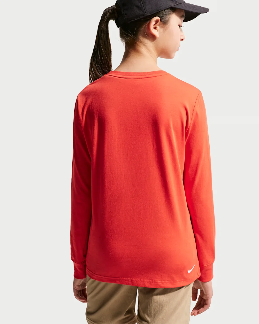 Детская футболка с длинными рукавами Dri-FIT Nike ACG, Light Crimson — фото 4