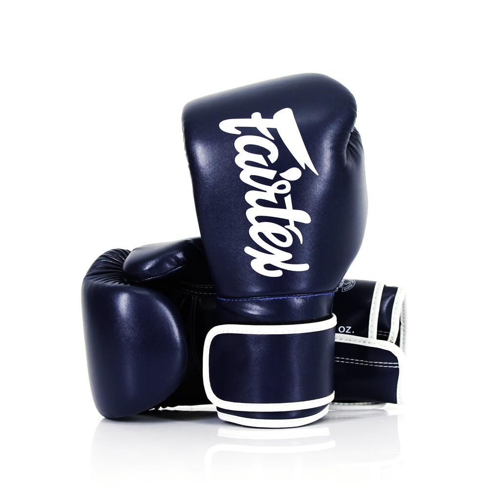 

Детские перчатки для бокса Fairtex Microfiber, 4 oz., синий