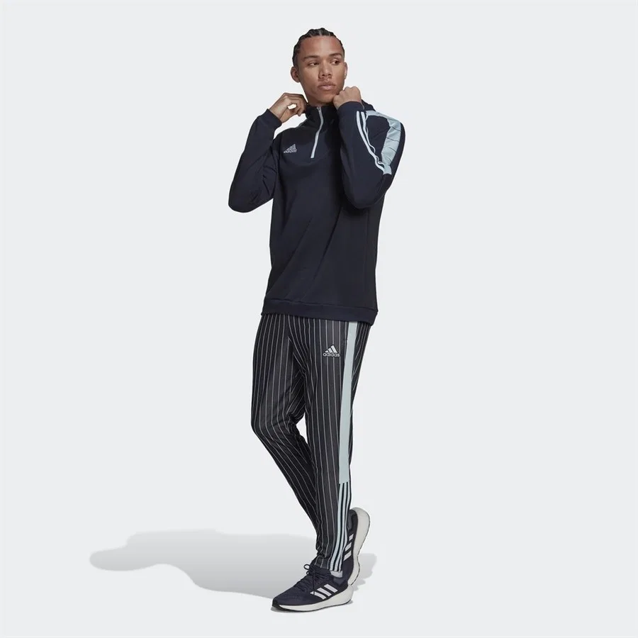 Спортивные штаны с утяжкой Tiro adidas, Темно-синий — фото 3