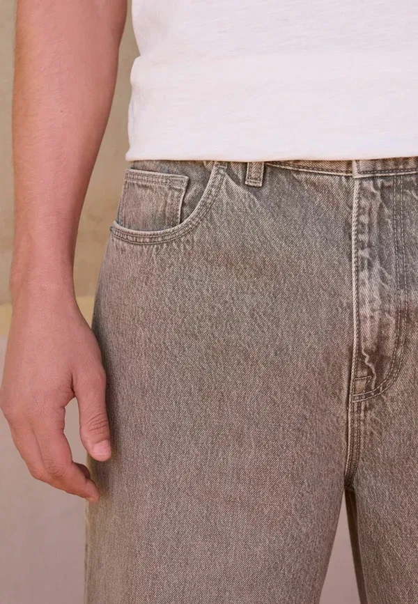 Джинсы деним Barrel fit Next sand washed — фото 3