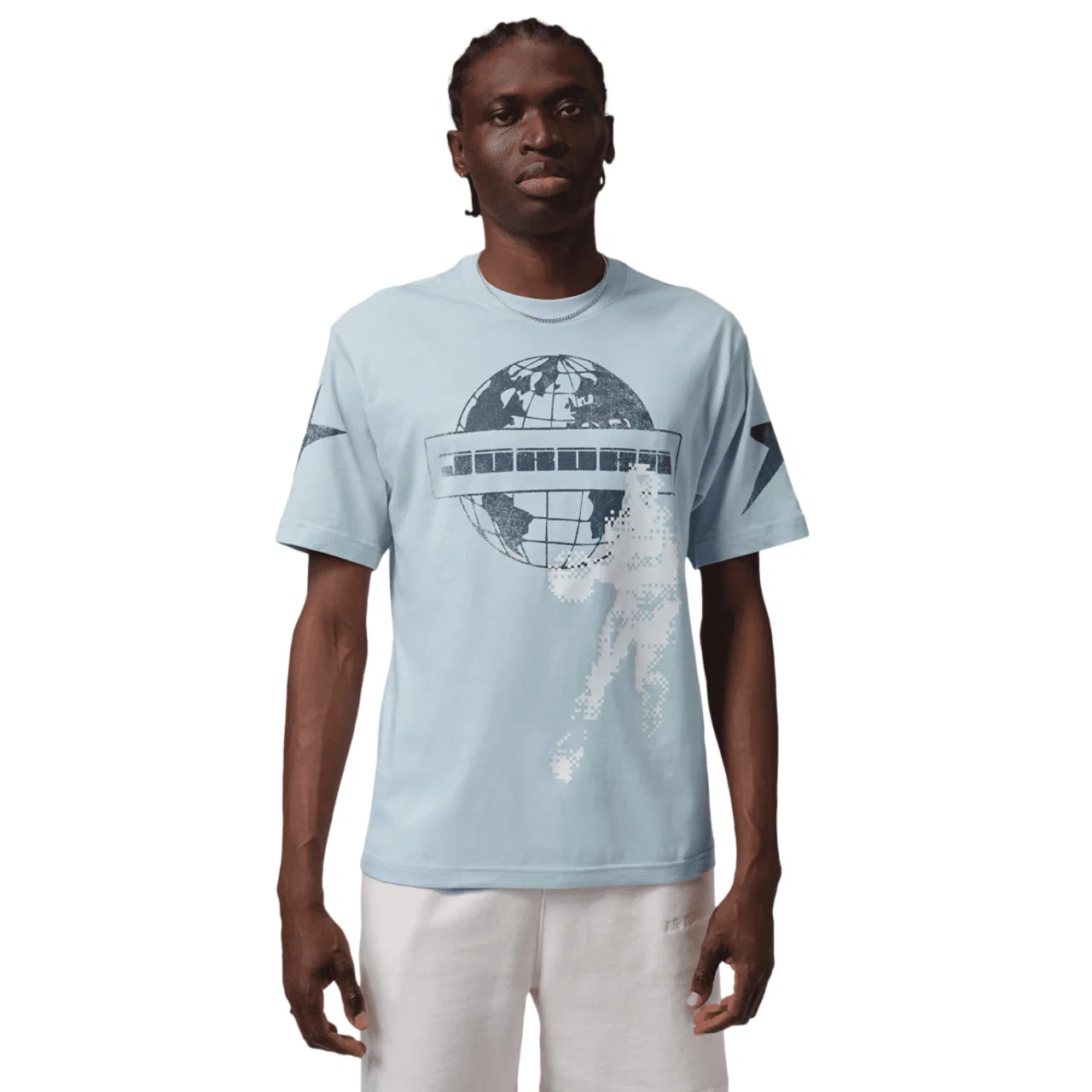Футболка мужская Star Graphic Short Sleeve Crew Jordan, цвет Aura/Aura