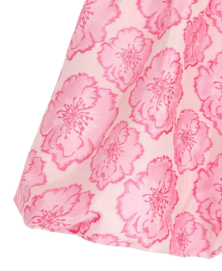 Платье без рукавов с квадратным вырезом, модель Square Neck Printed Rare Editions, Pink — фото 4
