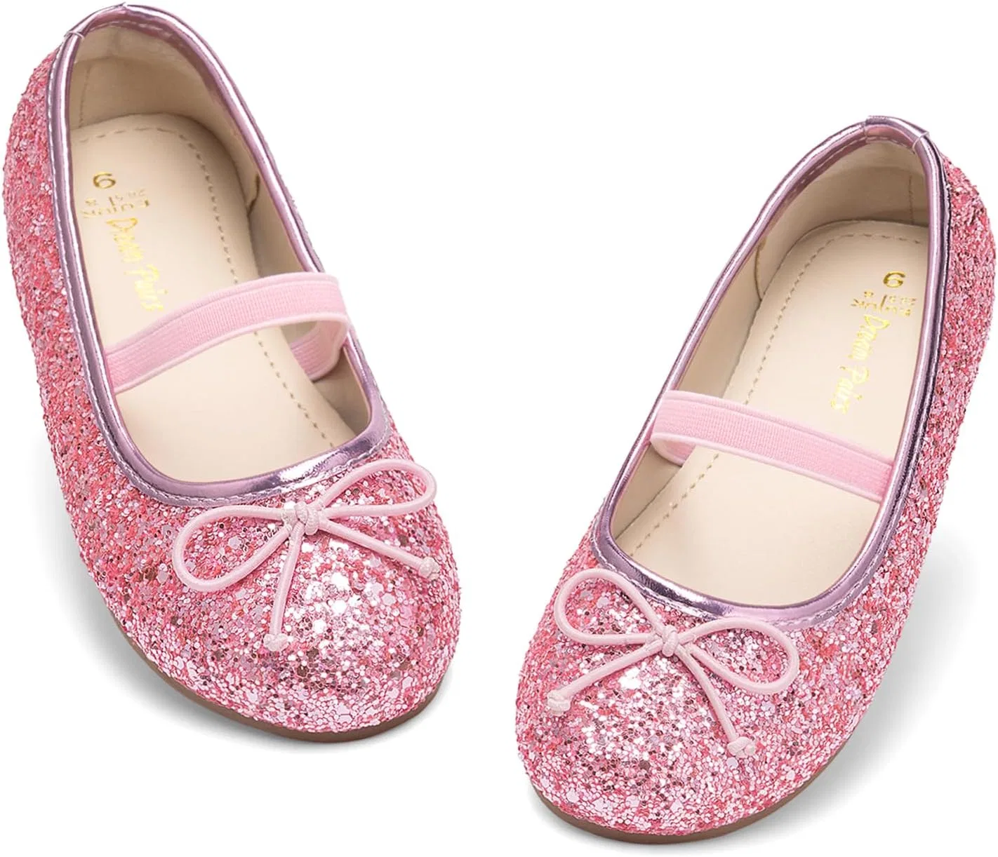 Детские балетки для девочек DREAM PAIRS, Pink