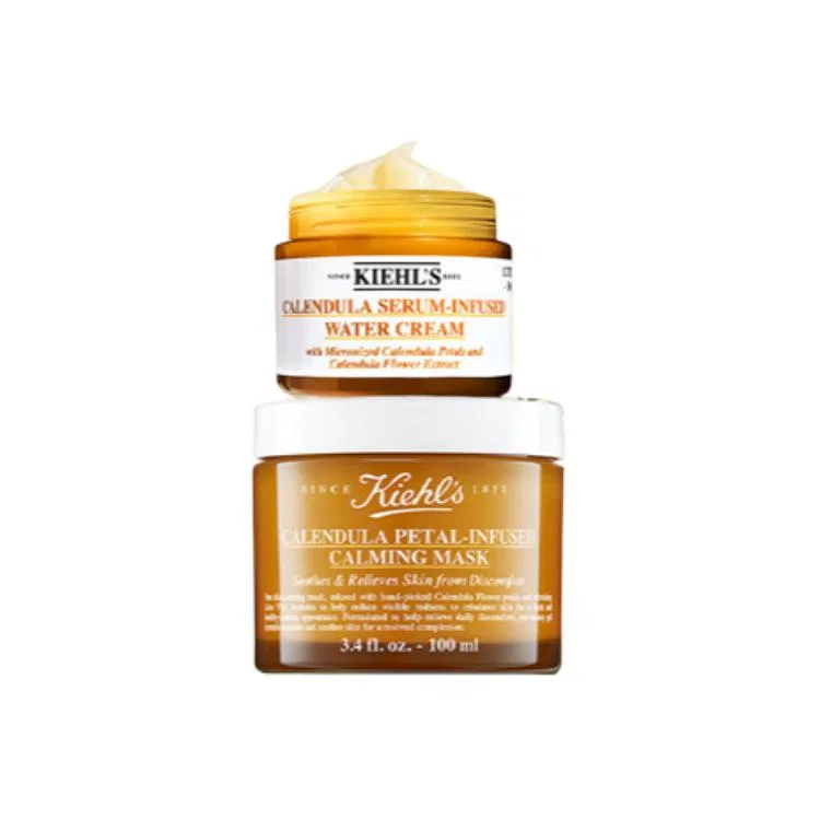 Набор для ухода за кожей Calendula Flower Soothing Acne Stability Set, Kiehl's — фото 2