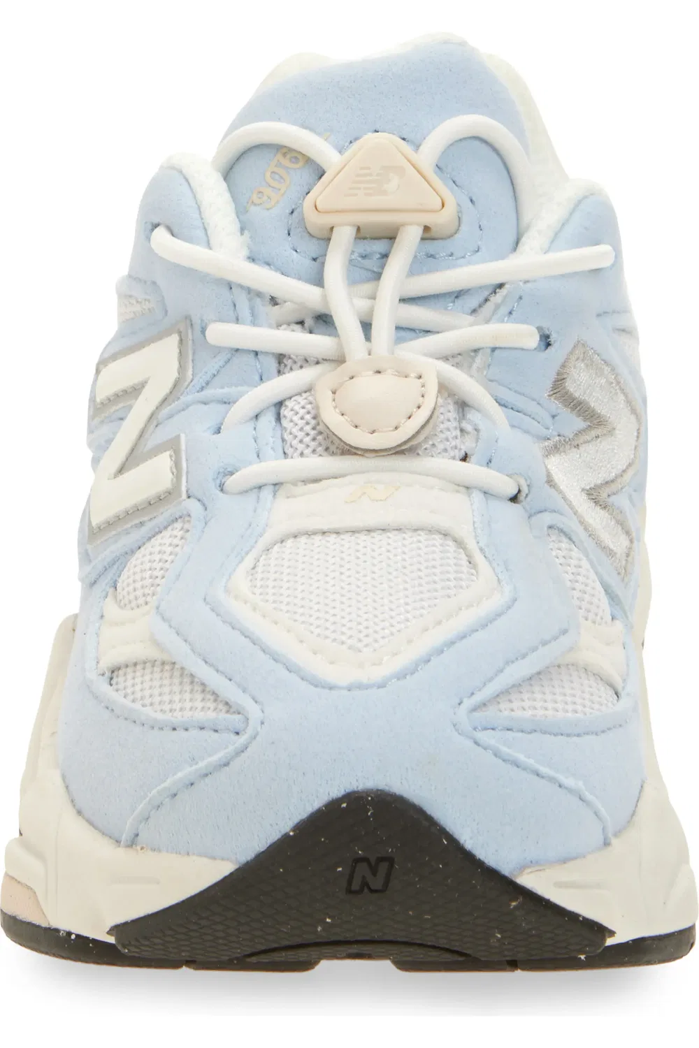 Кроссовки детские на широкой подошве 9060 New Balance, Oxford Blue/Grey Matter — фото 4