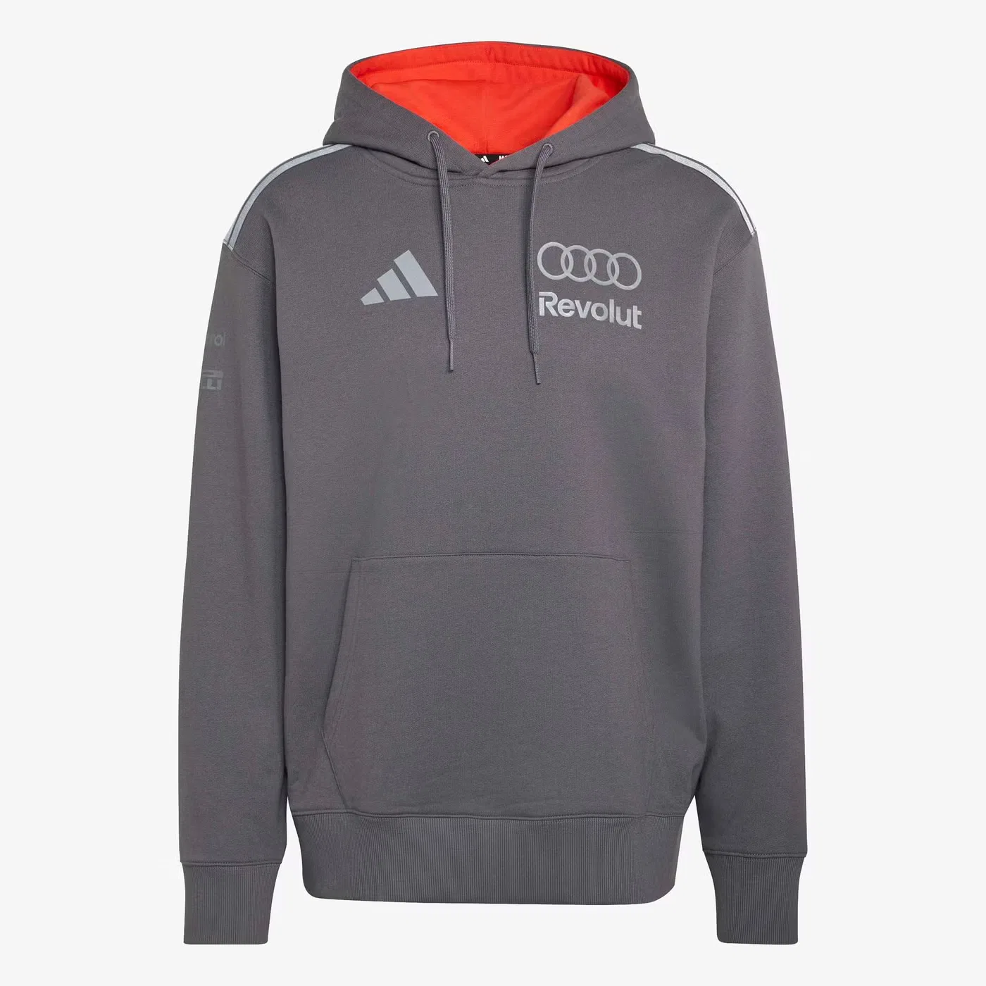 Худи с принтом Audi Revolut F1 Team Driver Adidas, серый