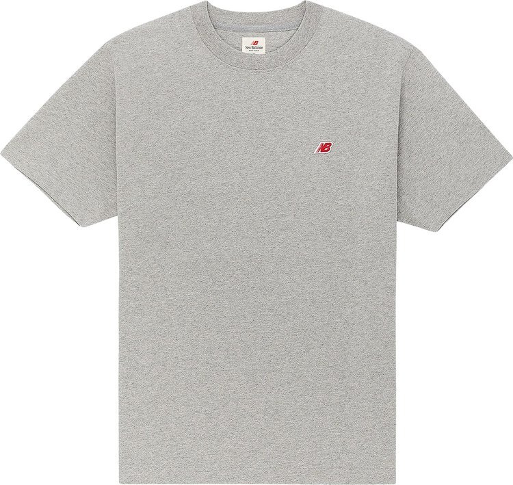 

Футболка New Balance MADE In USA Core T-Shirt 'Athletic Grey', серый