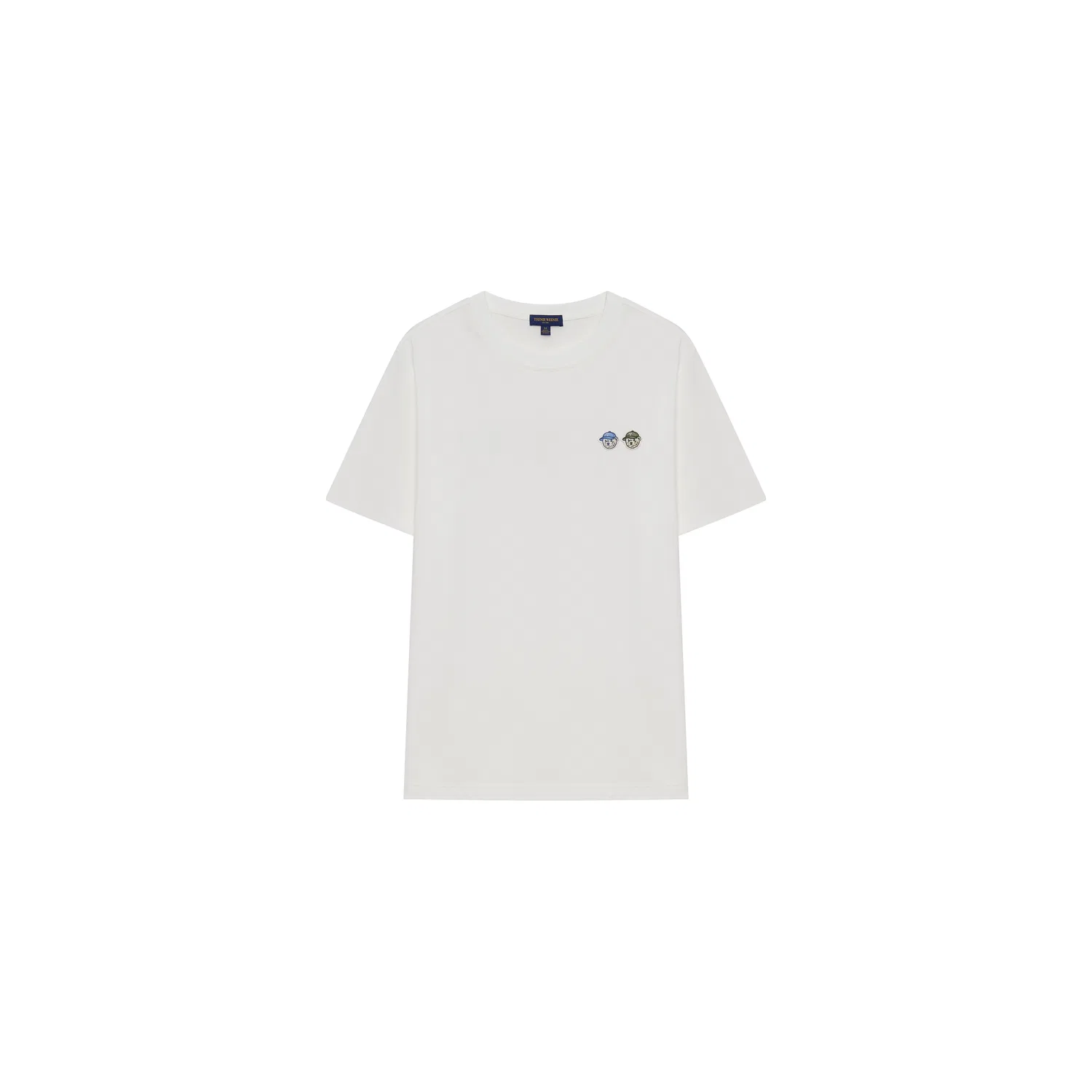 Детская футболка Evergreen Collection Teenie Weenie Men, Ivory White