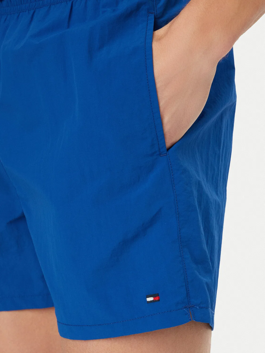 Мужские плавки-шорты стандартного кроя Tommy Hilfiger, синий — фото 4