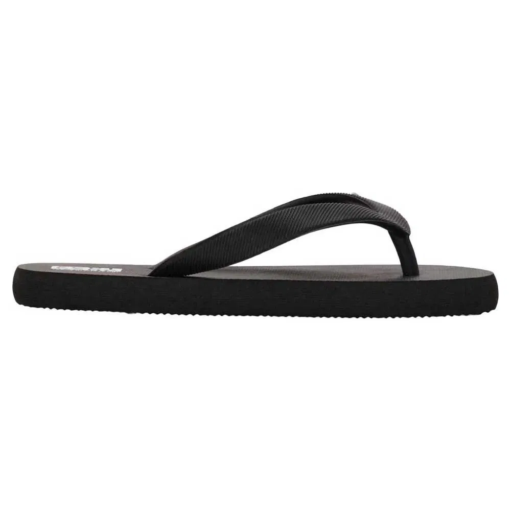Детские шлепанцы с контрастным логотипом Hummel FLIP FLOP JR, Black