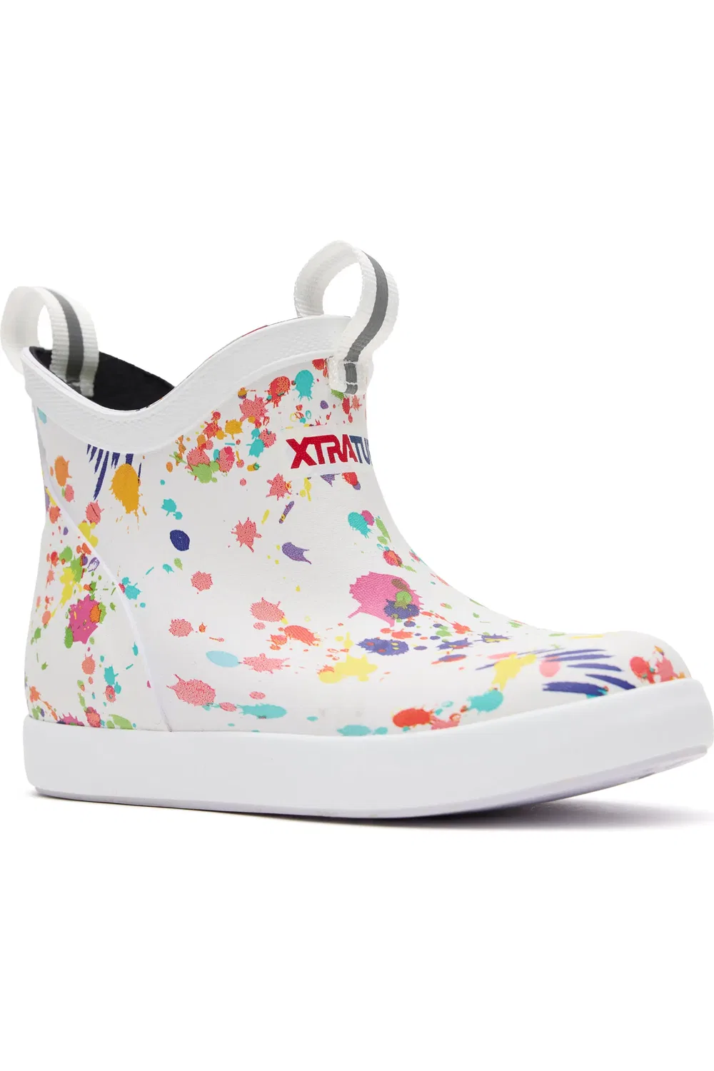 Детские сапоги водонепроницаемые Deck Boot XTRATUF, Paint Splatter