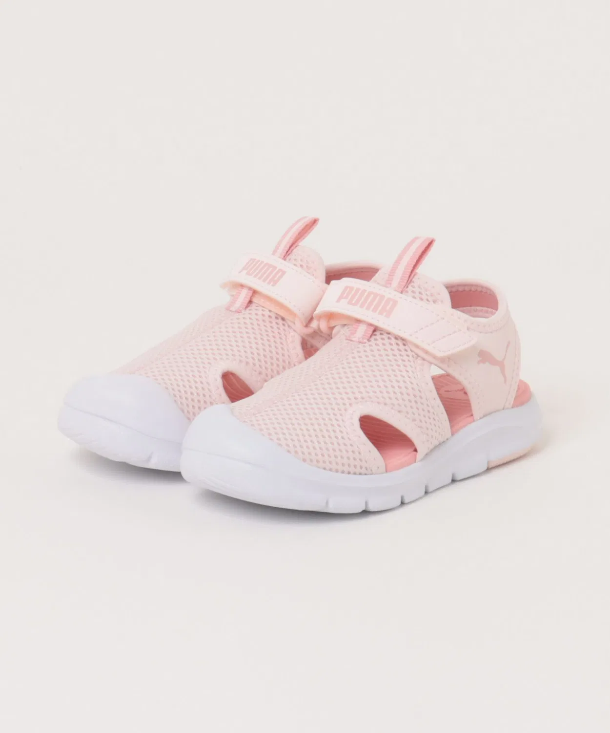 Детские спортивные сандалии с ремешком, модель Fun Racer Sandal Mesh V PS PUMA, Pink
