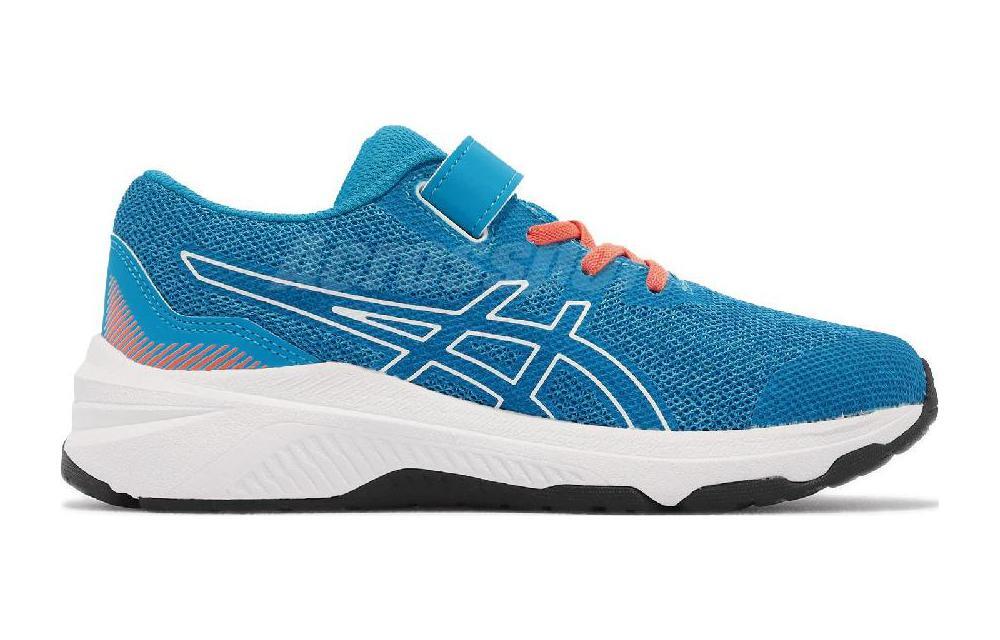 Детские кроссовки Asics GT-1000 11 GS, Blue with Black Lettering — фото 2