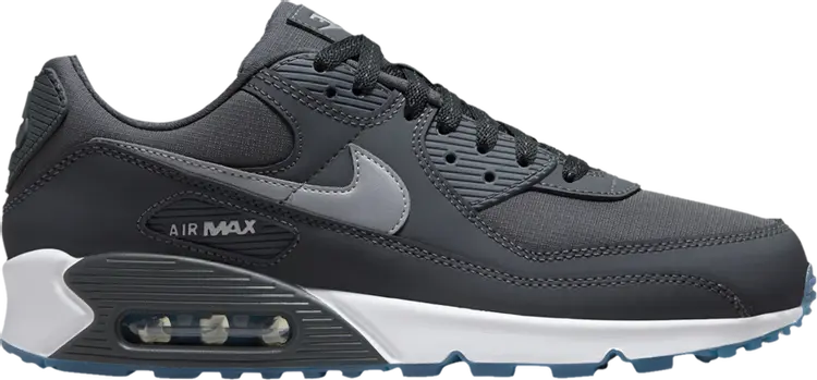 

Кроссовки Air Max 90 'Reflective Swoosh - Anthracite Industrial Blue', черный, Серый;черный, Кроссовки Air Max 90 'Reflective Swoosh - Anthracite Industrial Blue', черный