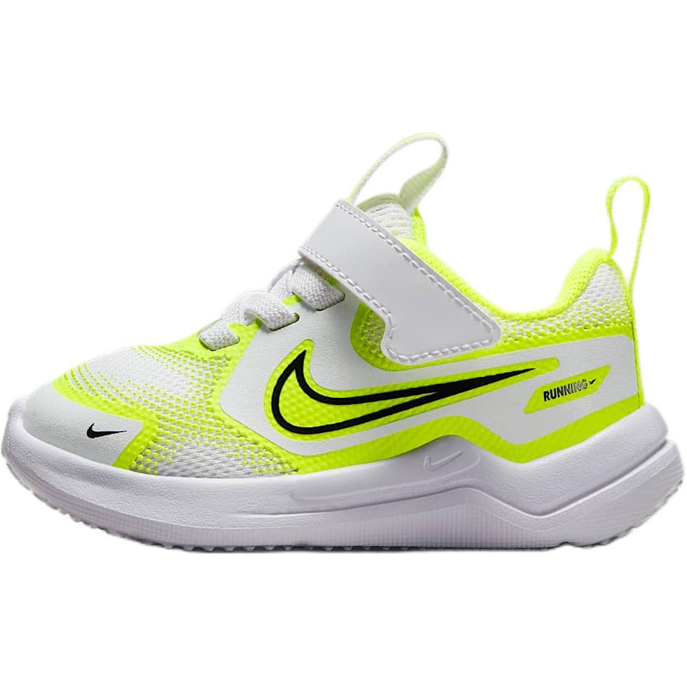 

Кроссовки Cosmic Runner низкие устойчивые к истиранию для малышей белый желтый Nike, белый желтый