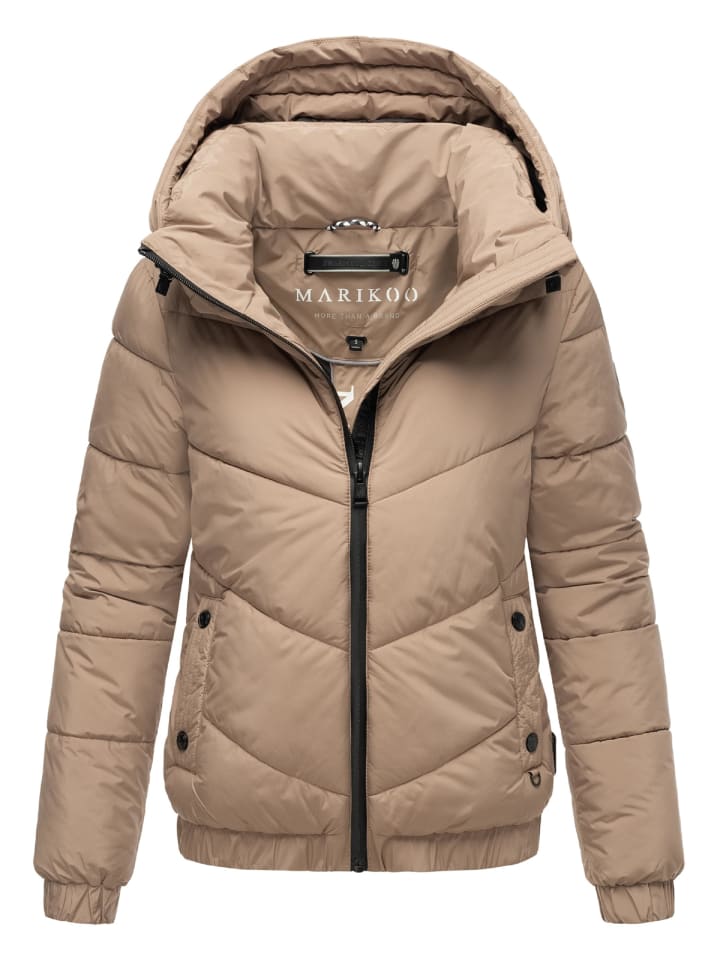 

Пуховик Marikoo Steppjacke Nayanaa XVI, цвет Taupe Grey