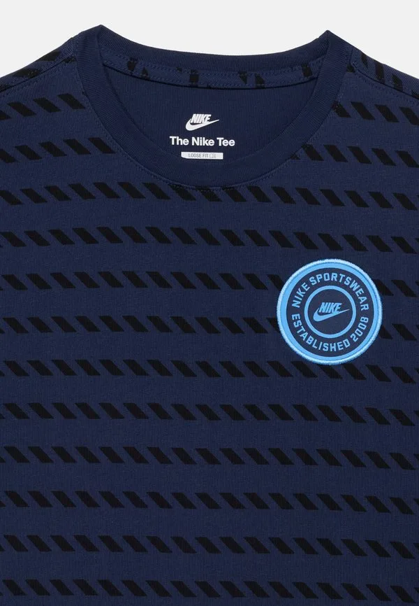 Футболка в полоску Nike Sportswear, Midnight Navy — фото 4