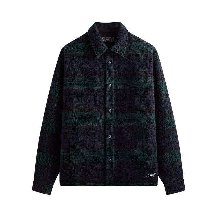 

Топ Kith Textured Plaid Isaiah Buttondown, Stadium