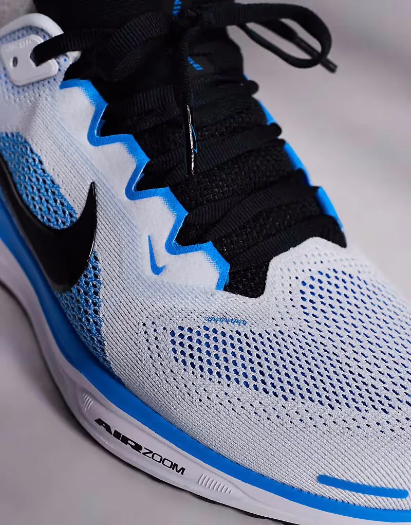 Кроссовки Nike Running Air Pegasus 41 белого и синего цвета — фото 4